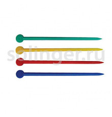 Палочки Sibel для бигуди 20 шт/уп 77 мм пластик цветные
