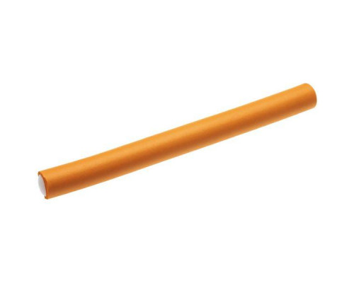 Гибкие бигуди-бумеранги оранжевые 18см х 20мм