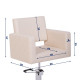 Парикмахерское кресло Перфект ЭКО (гидравлика + пятилучье)