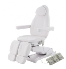 Педикюрное кресло электрическое ММКП-3 (КО-195) с РУ с ножной педалью и пультом управления