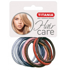 Резинки Titania для волос 4,5см 7818 10 шт/упак