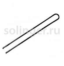 Шпильки Sibel 65 мм, черный прямые 50 шт/упт.